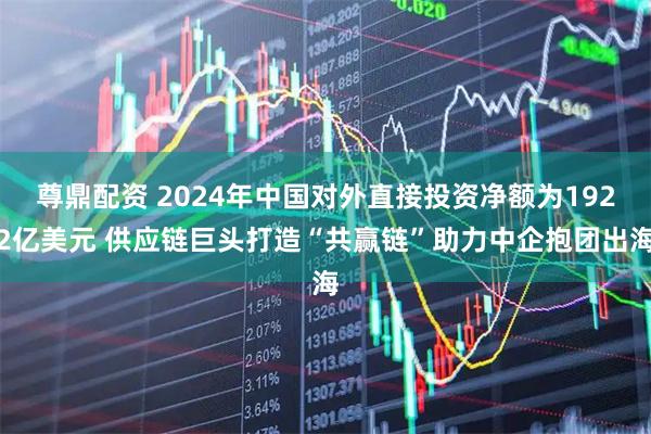尊鼎配资 2024年中国对外直接投资净额为1922亿美元 供应链巨头打造“共赢链”助力中企抱团出海