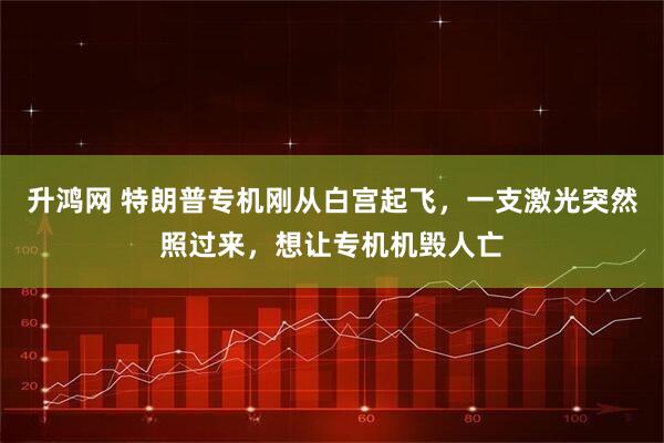 升鸿网 特朗普专机刚从白宫起飞，一支激光突然照过来，想让专机机毁人亡
